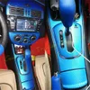 日産Tiida 2011-2015 Car Styling 3D/5Dカーボンファイバーカーインテリアセンターコンソールカラー変化モールディングステッカーデカール