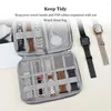 Storage Bags Watch Band Bag Pouch Cable Purse Convenience Multipurpose Stabilizing Strip Digital Organizer Home Supplies