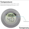 温度機器ミニ爬虫類電子温度計ワイヤレスアクリルボックスクライミング吸入屋内屋外湿度メータータンクDHFYC