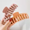 Other New Claw Clip for Women Tough Pink Plastic Hair Claw Large Geometric Headband Hair Clamps Crab Hair Clip Hair Gift