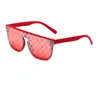 Designer occhiali da sole Fashion Summer Beach Glasses Full Frame Letter Design per uomo donna 9 opzionale di alta qualità 2330