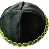 Basker judiska kipot pu kipa yarmulkes beanies hatt judendom kippah