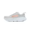 HOKA ONE ONE Bondi 8 Scarpe da corsa stivali locali negozio online allenamento Sneakers Stile di vita accettato Assorbimento degli urti autostrada Designer beige Scarpe da donna da uomo