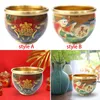 Vases Planter Vase Floral Holder Fortune Cylinder Money Bank For Home Dorm Desktop