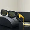 Trendy designer vierkante zonnebrillen buitenstraatstijl brillen