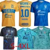 2023 Gignac Eight Stars Tigres Uanl Soccer Jerseys Long Sleeve Home Away 23 24 Mexico Liga Champion Vargas Aquino Pizarro Nicolas F. Thauvin Football قمصان