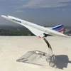 航空機Modle 15cm 1 400 Concorde Air France 1976-2003 Airline Model Alloy Collection Display Toy Aircraft Model Collection Children's230529