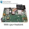 Moderkort nokotion för HP DV6 DV61000 Laptop Motherboard 578378001 DAUT3MB28C0 DAUT3MB28C1 HD4500 GPU PM45 DDR3 Gratis CPU+kylfläns