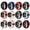 Smart Straps Smart Straps Wristband Adjustable Braided Nylon Rainbow Strap Folding Buckle Magnetic Bracelet Bands for Apple Watch Series 2 3 4 5 6 7 8 Ultra iWatch 49mm