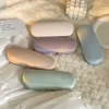 Sunglasses Cases Bags Portable Case For Women Myopia Glasses Cream Colored Storage Box Contact Lens Cute