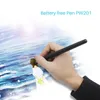 Comprimés Huion PW201 pour tablette graphique H430P stylo à dessin sans batterie avec deux touches de raccourci pour stylet de peinture