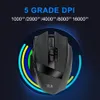 Myse Redragon Sniper Pro M801P RGB USB 2.4G Bezprzewodowe myszy 16400dpi 10 Przyciski Programowalne ergonomiczne dla laptopa myszy graczy