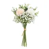 装飾花人工花を保持する花束結婚式のパーティーのための偽のシルクの家の装飾テーブル装飾vase室