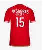 23/24 Benfica Futbol Forması Camisetas Çocuk Kiti 2023 2024 Ev Camisa Şampiyonlar Futbol Gömlek Oyuncu Versiyonu G.Ramos Neres Aursnes Rafa Musa Otamendi Grimaldo J. Mario