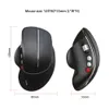 Mice Vertical Mouse For Right Hand Side Scroll Wheel Buttons Battery 8002400DPI Ergonomic Gaming Mouses For Computer Laptop