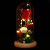 Decoratieve bloemen Rose Lantaarn Valentijnsfeer Lamp Romantische nacht dating Artificial Day Light