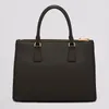 2023 Classic Saffiano Leather Tote Bag - Women's Galleria Cowhide Shopper handväska i fashionabla svart