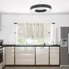 Curtain Small Cabinet Door Minimalist Home Decor Decorative Short Window Valance Tassel Cafe Polyester Cotton Kitchen