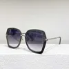 Gafas de sol Designer new net red Tiktok, las mismas gafas de sol personalizadas japonesas y coreanas, gafas de sol de moda versátiles para mujer BQWO