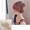 Andere nieuwe metalen klauwclip voor vrouwen goud geometrisch haar klauw groot formaat hoofdband haarspeld klauw clip haar krab haar