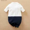 ネクタイ付きロンパーズベビーコスチューム2021男の子ロンパー服男性新生児用紳士服t230529