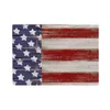Table Mats Light And Napkins Fourth Of July Independant Day Blue Red Placemat The Festive Atmosphere Decorated With Flax Mat