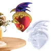 Baking Moulds Silicone Dragon Heart Mold 3D Wing Cake DIY Party Decorating Tool Tortoise Resin Accessories