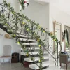 Dekorative Blumen Eukalyptus Künstliche Pflanzen zur Dekoration Obstreben Vertikale Gartenwand Home Fake Plant