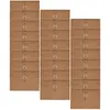 Present Wrap 30 PCS Kraft kuvert kuvertinbjudningar Vykort Stationery Brown Simple Style Blessing Mini Writing Letter Covers