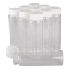 Бутылки для хранения 15 кусочков 90 мл 37 120 мм стекло с белыми пластиковыми крышками