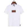 Fashion Trend Summer T-Shirt Men's Crewneck Cotton Top Designer Alphable Logo Embroidery Design T-Shirt Slim-Fit High-Quality Exquisite High-End Short Sleeve Size M-3XL