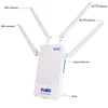 Routeurs kuwfi routeur wifi extérieur 4G Router 300 Mbps Router sans fil imperméable 4G Modem de carte SIM Extender WiFi avec 4 antennes pour la caméra IP