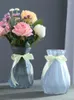 Vase Ins Nordic Flowers Vase Home Decor Tabletop Blue Gray Terrarium for Glass Weddingデスクトップ装飾