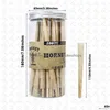 Tillbehör rökning 100 -stycken/burk 110 mm cigarett rullande papper tom rör rullmanual cigaretter släpp leverans hem trädgård hus dhxy1