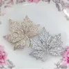 Broches zircon cubique CZ broche insigne Canada cristal broche saint valentin cadeau automne Vintage femmes bijoux Luxur