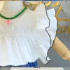 Clothing Sets Girls Clothes Fashion Kids Teenager 2Pcs Outfits For T-Shirt Denim Skirt Suit Children Summer