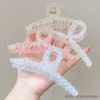 Outras garras de clipe de cabelo transparentes para mulheres meninas de verão, cabelo, cabelos de caranguejo de cabelo de cabelo de cabelo