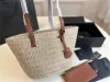 2023 Ny konstnär Straw Fashion Luxury Bag Axel Bag Wallet Shopping Tote Travel Designer Bag Independent Card Holder