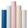 Papier peint nordique couleur unie Waterpooof papier peint pour salon chambre décor papier peint rouleau rose Beige bleu clair foncé