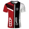 Camisetas masculinas Formula 1 Racing Alfa Romeo F1 Team Orlen 2023 Team T-shirt Summer Outdoor confortável