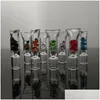 Accessoires Hookah Smoking Accessoire Mini Glass Filter Tips voor droge kruidenrolpapier met tabaksigren Sigarettenhouder Dikke Pyrex Co Dhoot