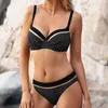 Swim Wear Summer Sexy Dot Baddräkter Tryck upp Bikini FA Swimwear 2022 Beach Wear Brasilian Bikinis Women's Swimming Bathing Suit AA230529