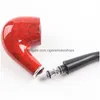 Smoking Pipes Red Iron Pot Bakelite Pipe Removable Filter Tobacco Portable Men Smoke Accessory For Glass Water Drop Delivery Home Ga Dhvqc