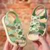 Sandals Fashion Girls Sandals Non-Slip Soft Bottom Cute Kids Princess Shoes Sandalias Summer Children Sweet Beach Shoes