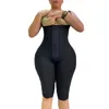 Midja mage Shaper Women BodyShaper Knee High Compression Girdle för daglig eller postpartum Användning av slantmantel Flat Belly 230526