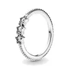 Paar Ringe 925 Sterling Silber Pandora Ring Primitive Krone Herz E Verlobung Hochzeit Kristall Luxus Schmuck Lieferung Drop Dhvkh