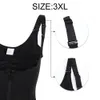 Vita Tummy Shaper Donne Shapewear Tummy Control Zipper Corsetto Full Body Slimmer 230526