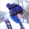 Cappelli da esterno Cappelli da sci per Natale Donna Inverno caldo Pattinaggio a maglia Cappellino con teschio Berretti Berretti a collo alto Cappellino da sci Cappello da snowboard 230526