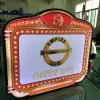 Placa de mensagens com display led recarregável e personalizado, bar, garrafa de vinho, apresentador, festa, clube noturno, caixa de luz