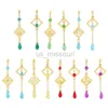 Boucles d'oreilles Genshin Impact Boucles d'oreilles Goujons d'oreilles Barbatos Venti Élément de vent Irrégulier en métal Pendentif Boucles d'oreilles pour les femmes Cosplay Party J230529